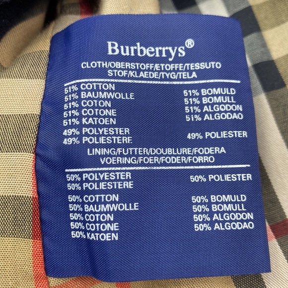 Vintage Burberry khaki green trench coat w/removable wool liner and belt XL - Picture 9 of 15